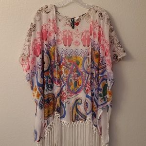 Swim cover up or Kimono